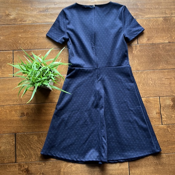 Classic Gap Navy Fit & Flare Dress - Picture 6 of 6